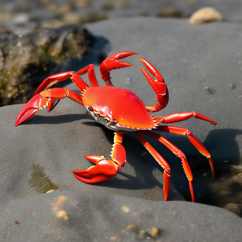 An image of a crab
