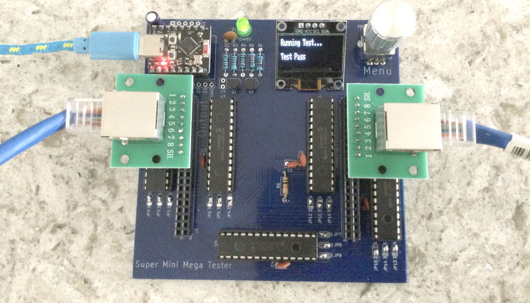 Super Mini Mega Tester, from the project README