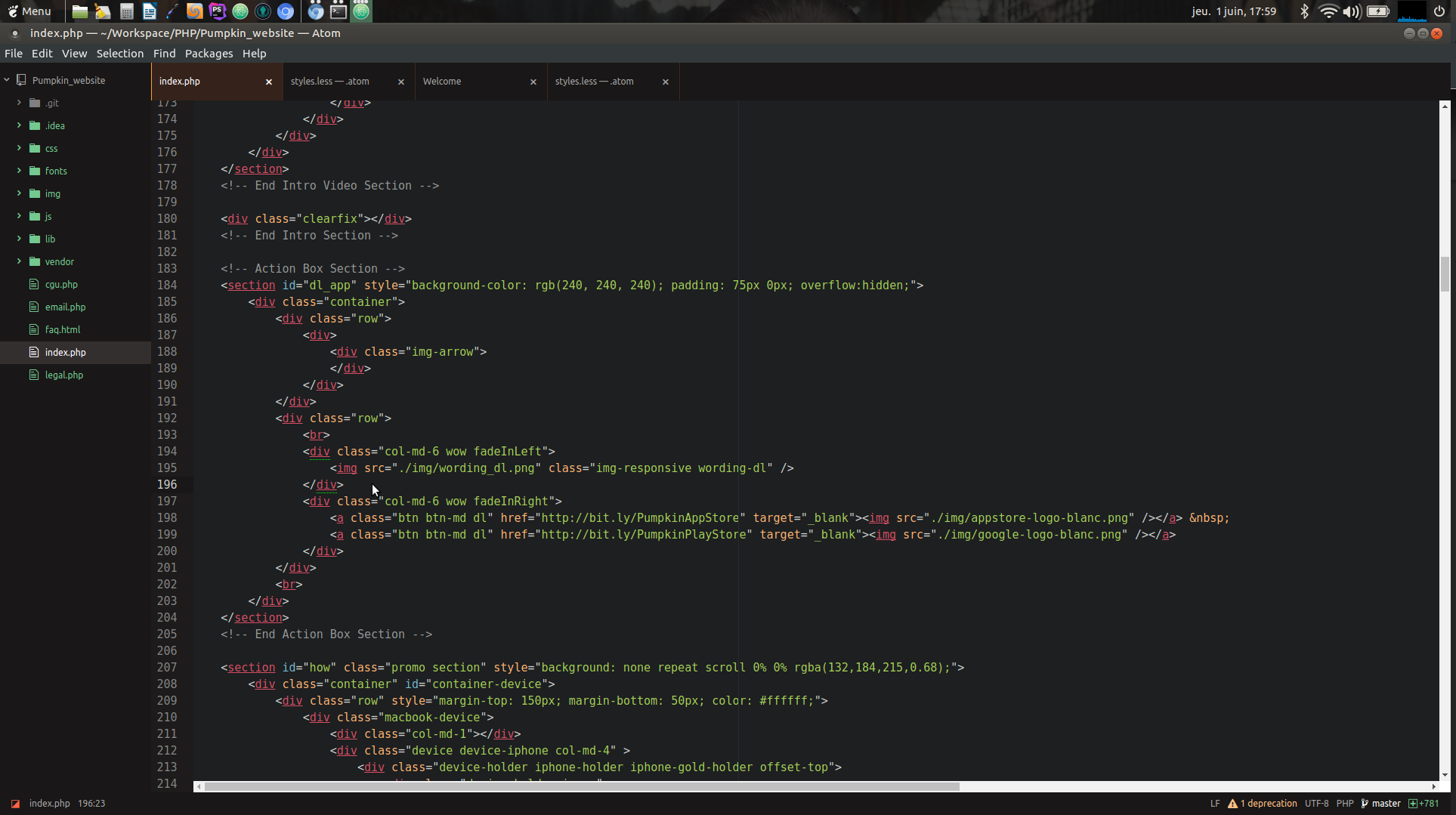 GitHub - GaetanRole/wcs-darktheme-ui: Wild Code School theme for Atom.