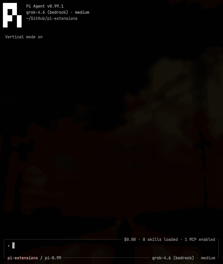 Slate focused mode with the sidebar hidden