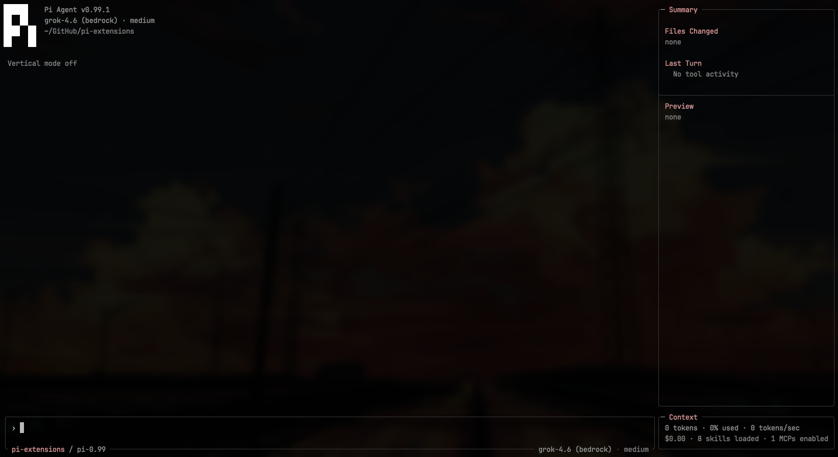 Slate workspace (earlier sidebar shown)