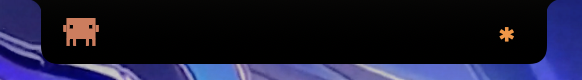 Collapsed notch — at-a-glance AI CLI activity badges