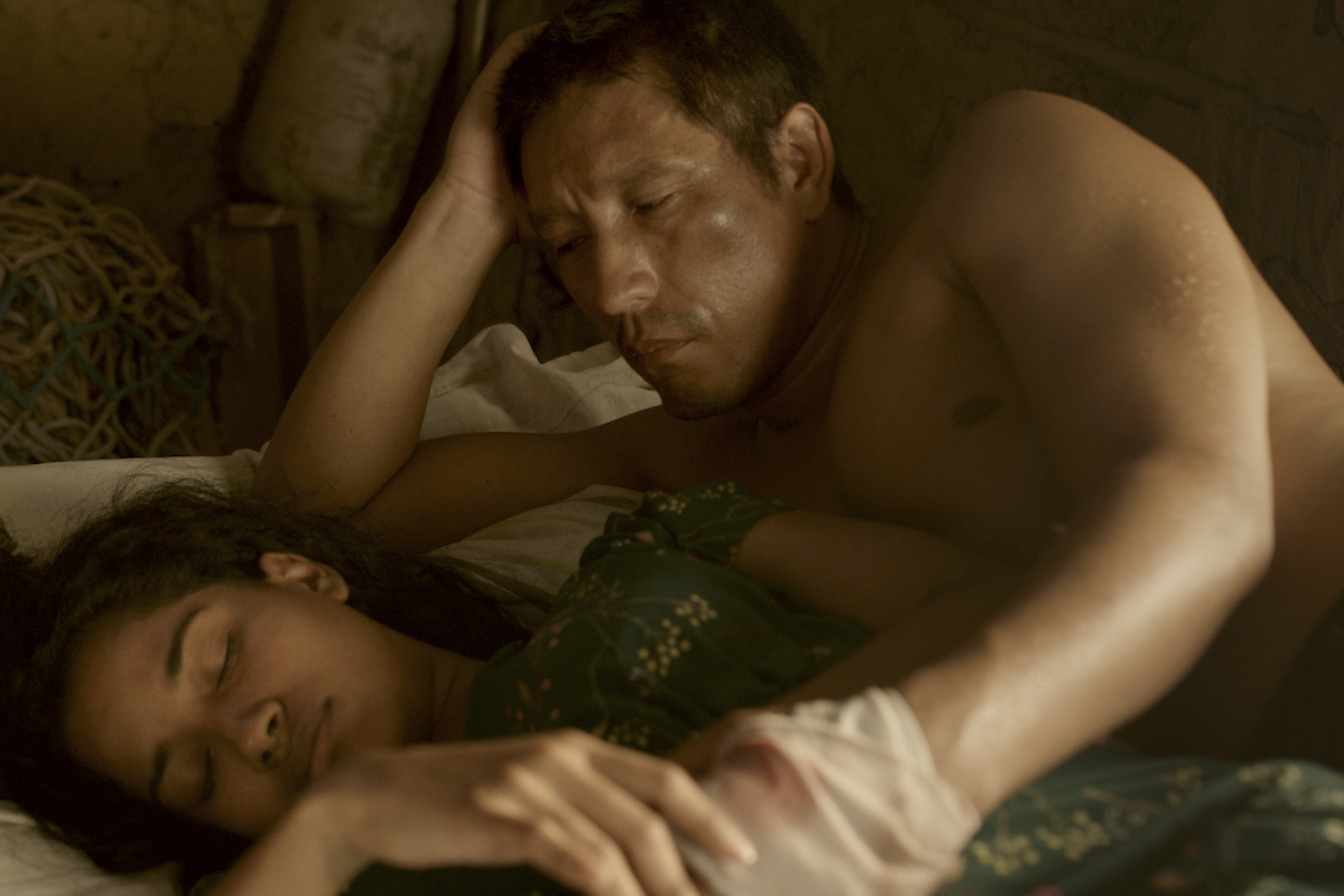 Daylin Vega and Nelson Camayo in The Border, directed by David David