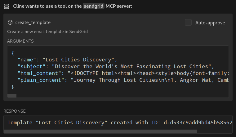 SendGrid MCP Demo 3