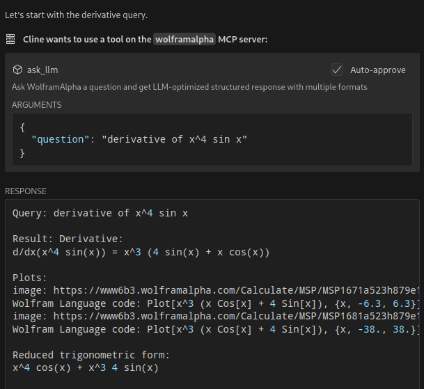 WolframAlpha MCP Server Example 1