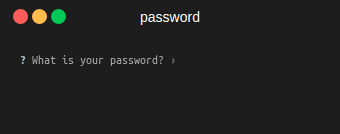 Password