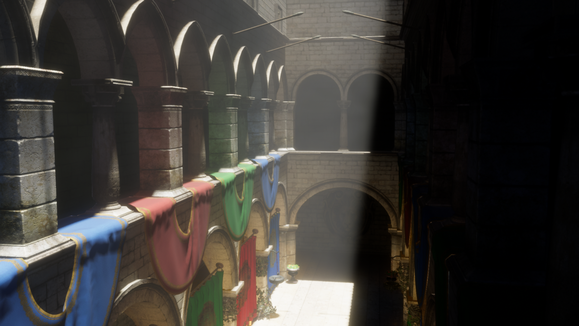 Sponza screenshot