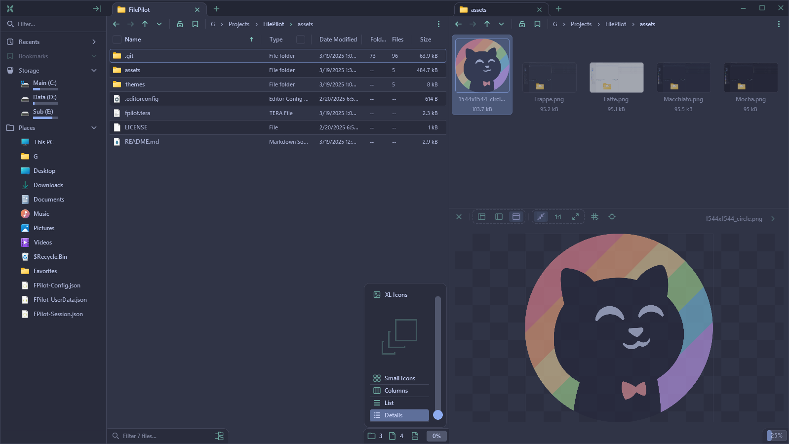File Pilot · Issue #2722 · catppuccin/catppuccin · GitHub