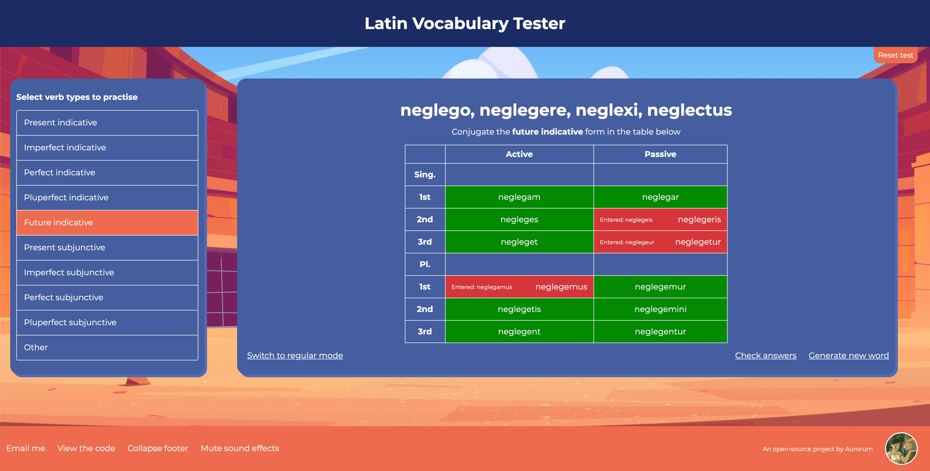 Table Mode