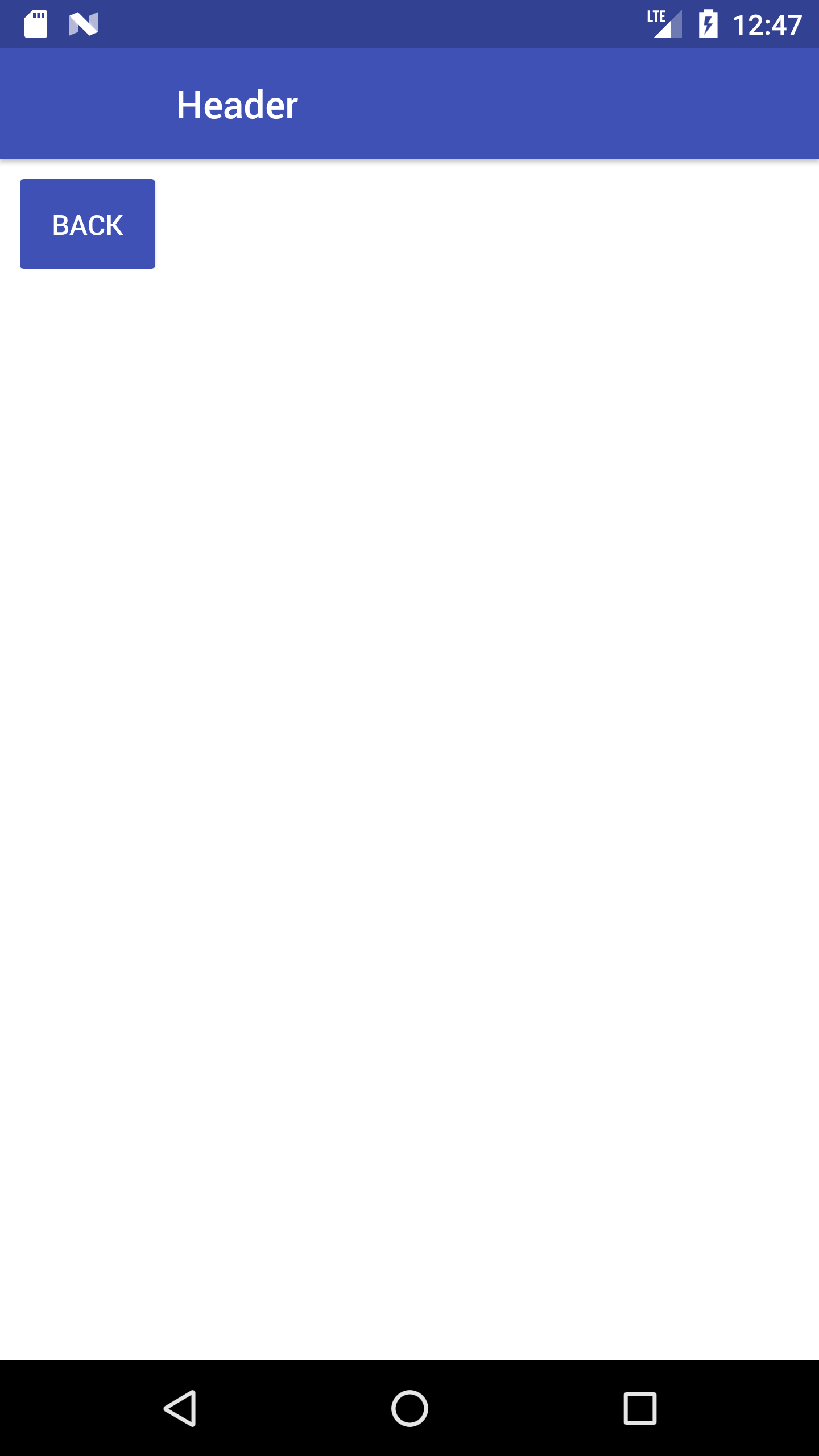 Preview android header-def-headref