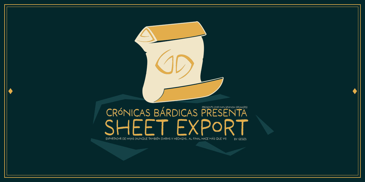 GG Sheet Export