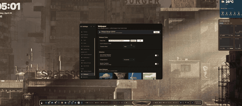 Wallpaper picker