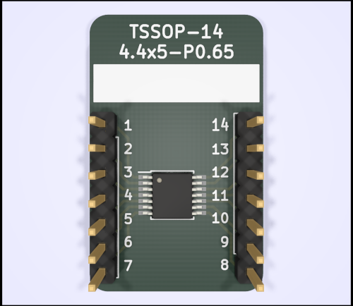 BRK-TSSOP-14-4.4x5-P0.65 v1.0 KiCad 3D view