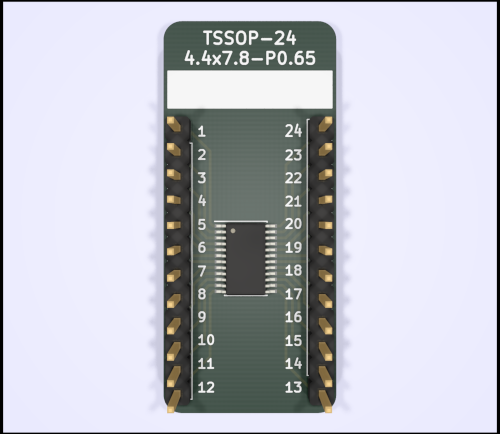 BRK-TSSOP-24-4.4x7.8-P0.65 v1.0 KiCad 3D view