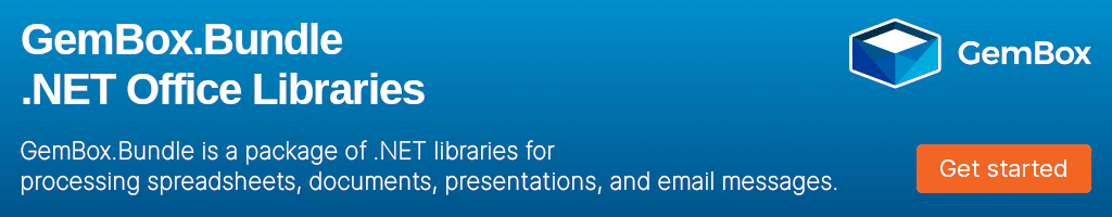 GemBox.Bundle .NET Office libraries