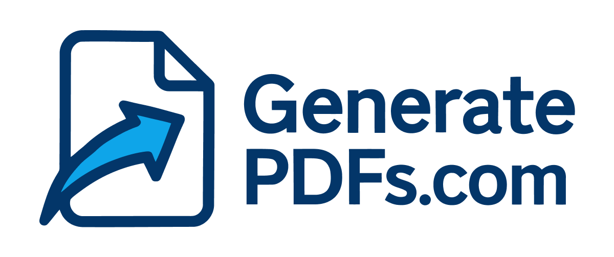 GeneratePDFs Logo