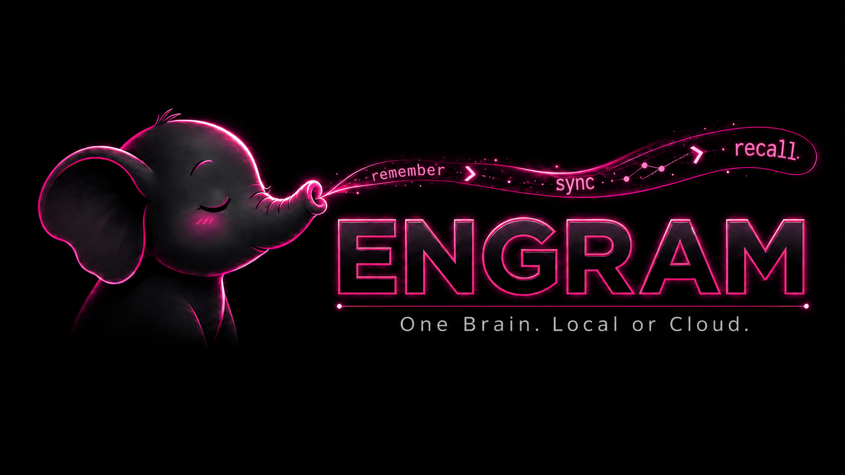 Engram — One Brain. Local or Cloud.