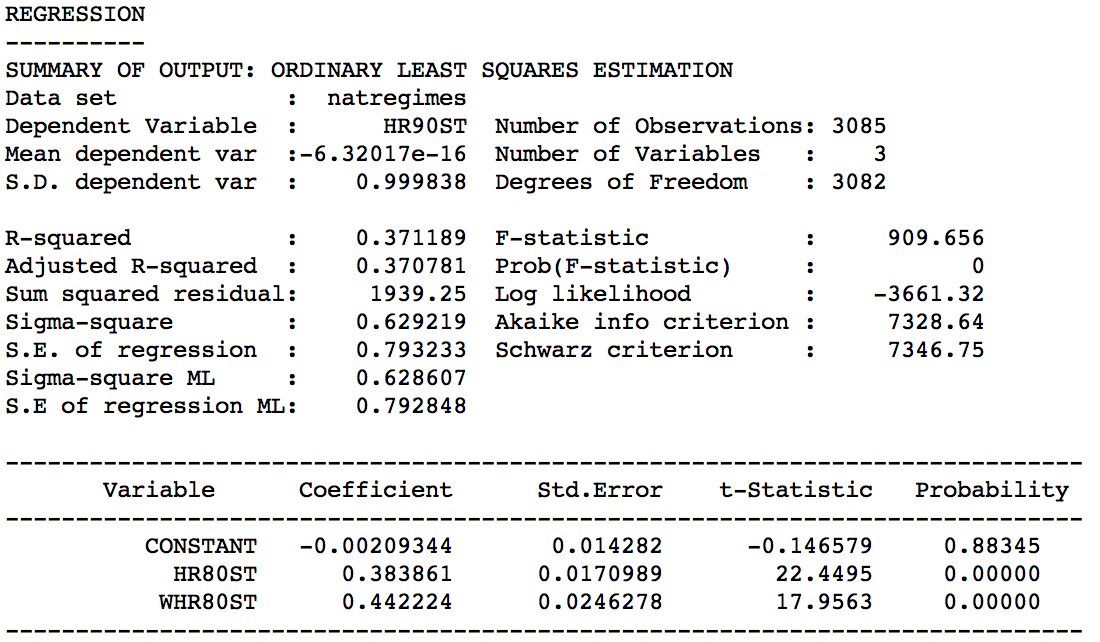 Bivariate lag decomposition regression