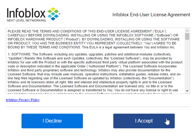 infoblox grid eula