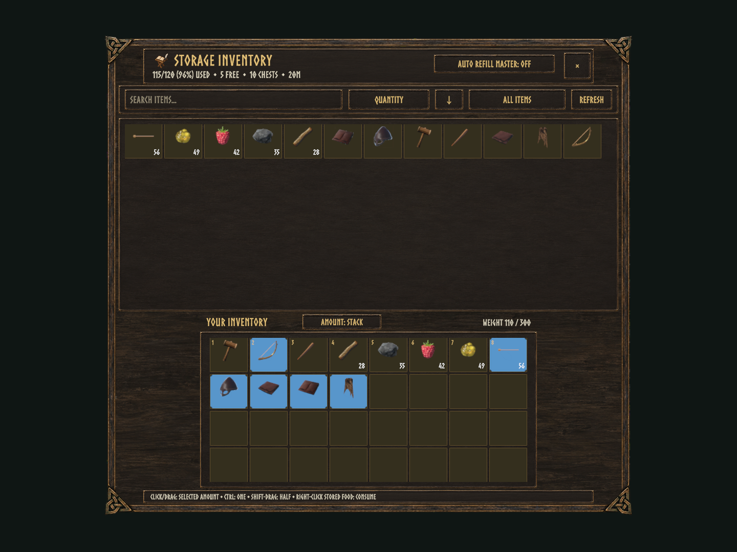 VSS storage grid