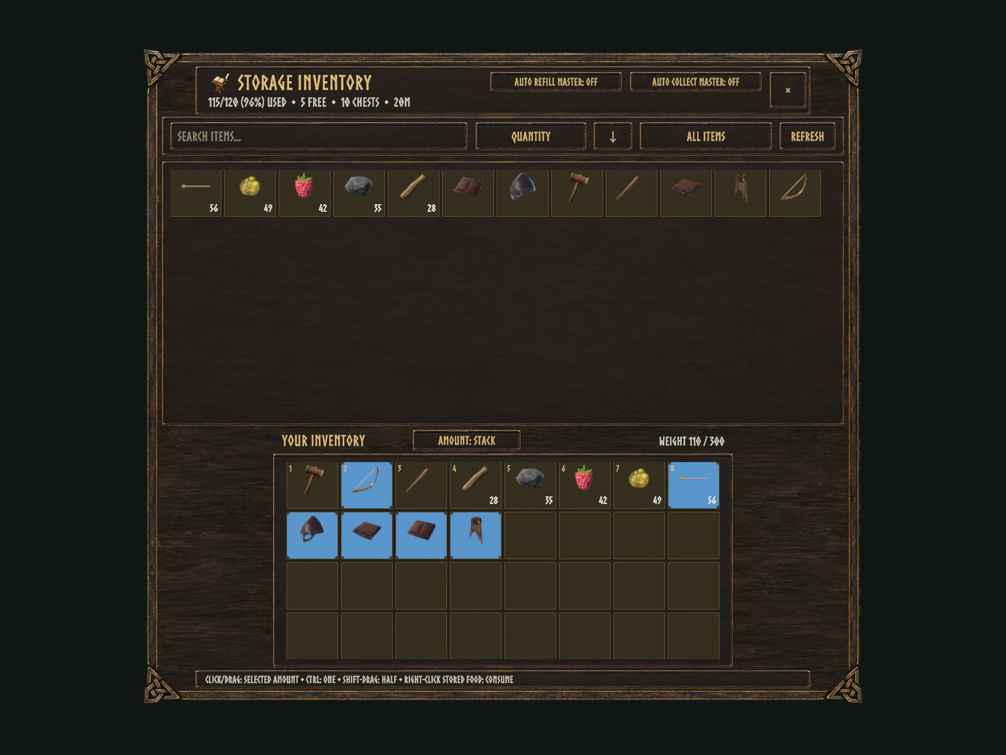 VSS storage grid