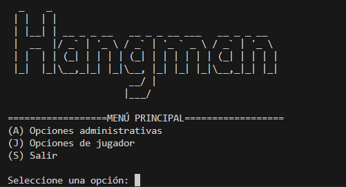 Captura de Ahorcado-ConsolApp