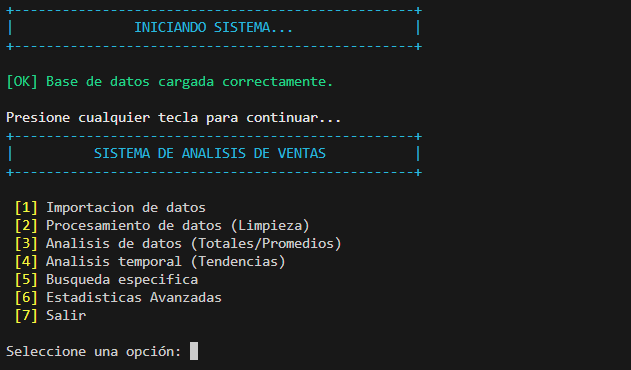 Captura de AnalisisDeVentas