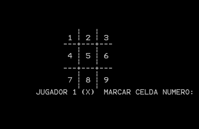 Captura de TicTacToe-x86-ASM