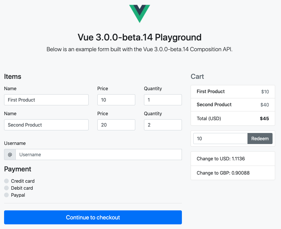 Vue 3 Playground