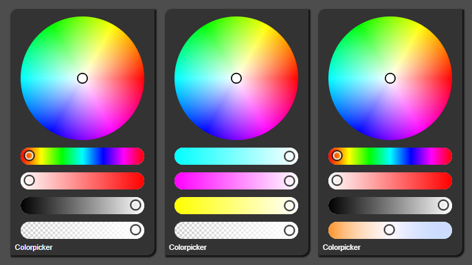 Vorschau Colorpicker