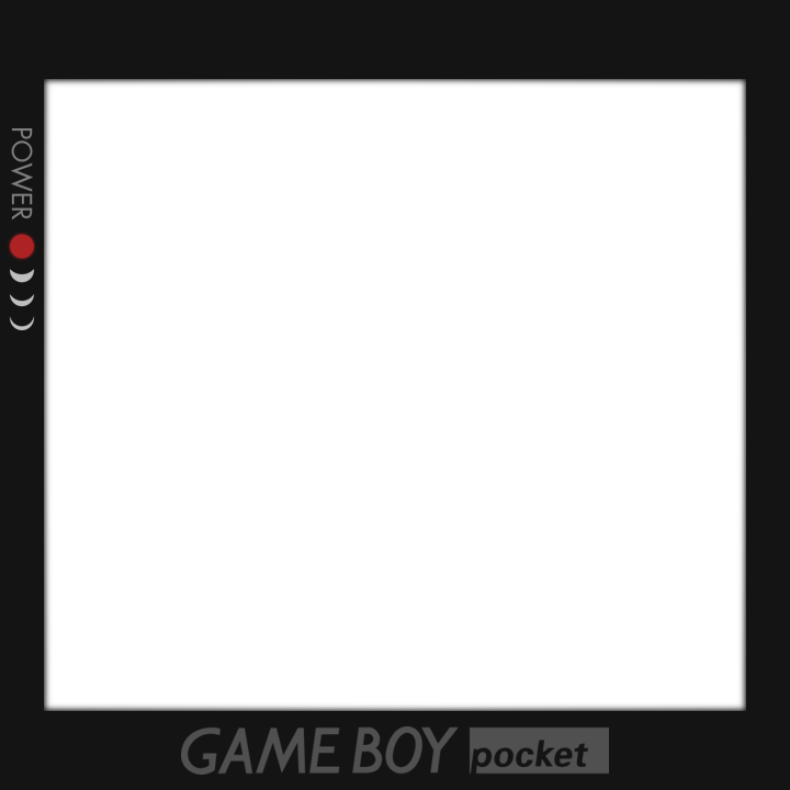 Game Boy Pocket Black