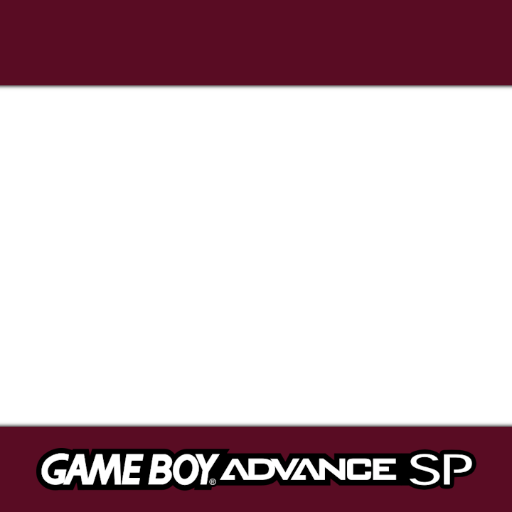 Game Boy Advance SP Red