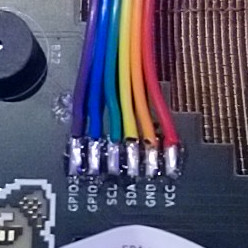 Ribbon cable soldering