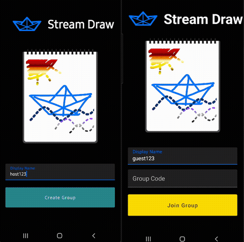 Stream Draw Preview