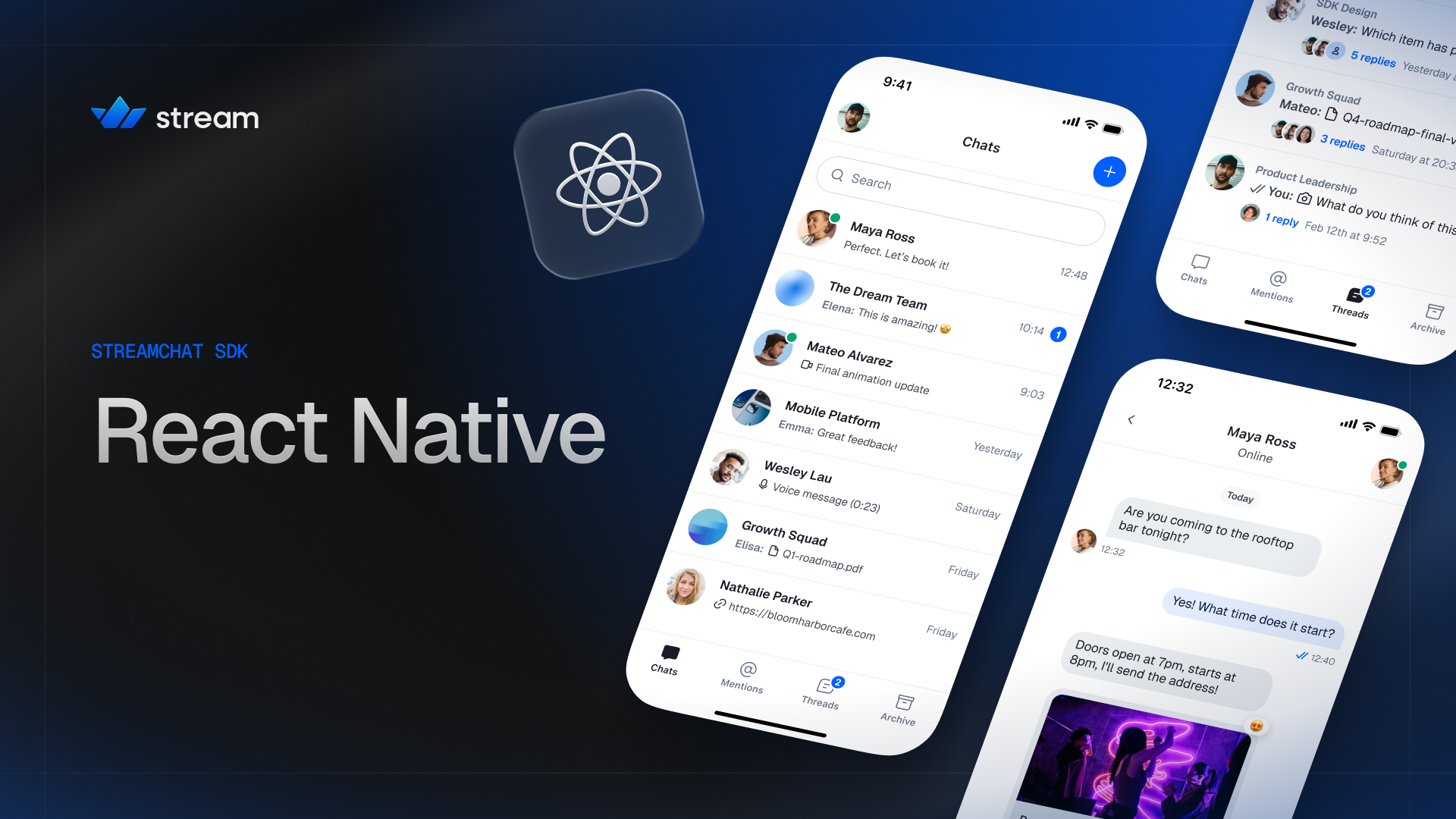 Stream Chat React Native SDK