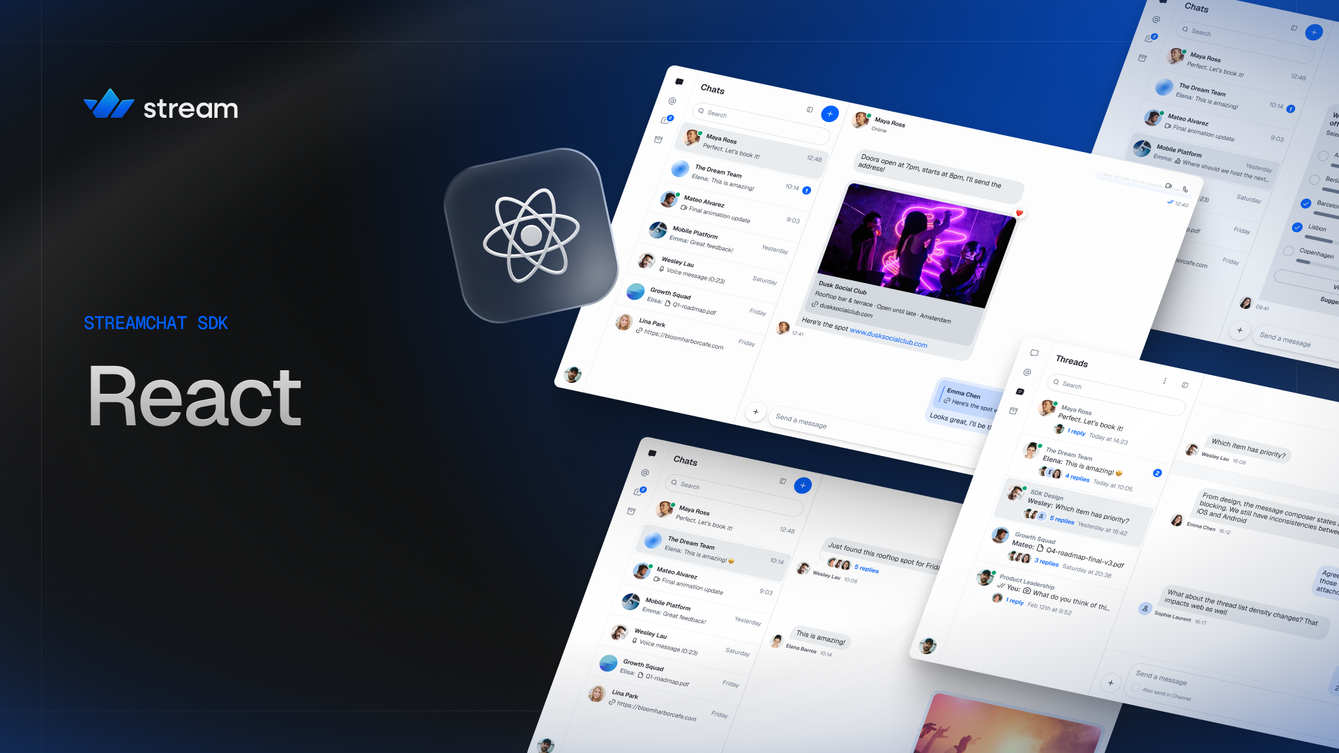 Stream React Chat SDK
