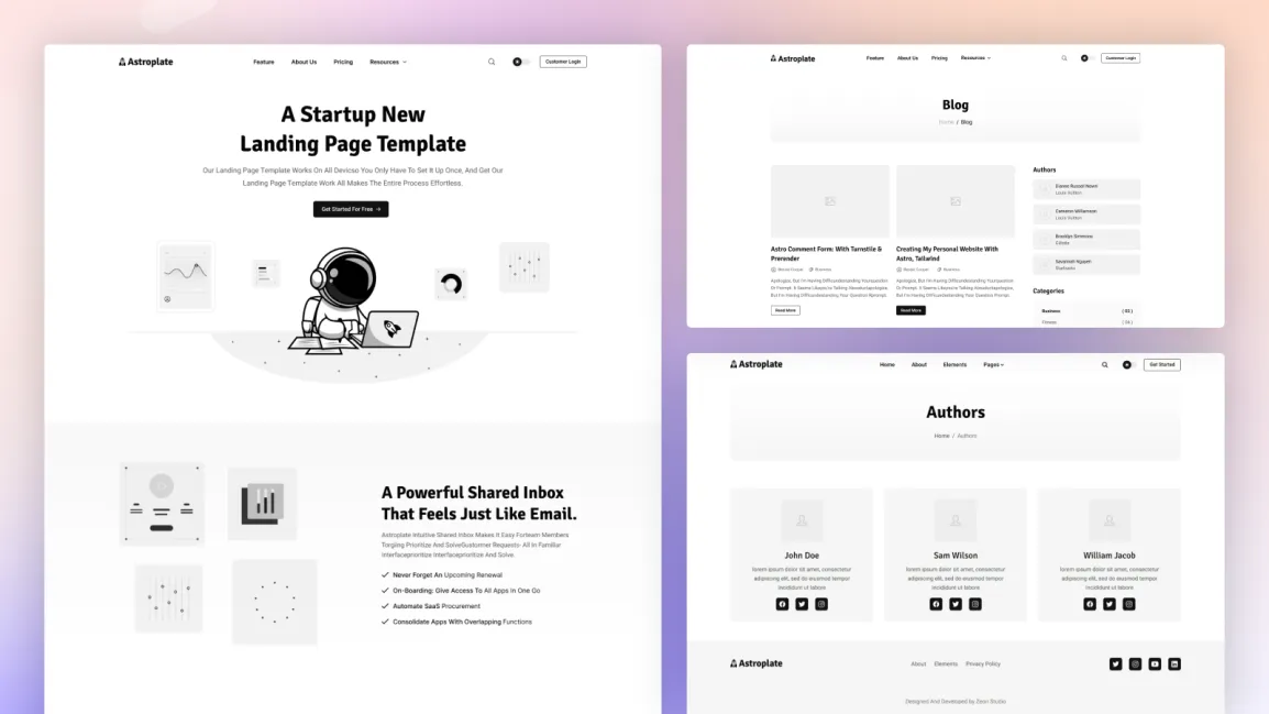 Thème moderne pour gérer un site web de contenu multilingue mettant en valeur les projets et l'expérience.