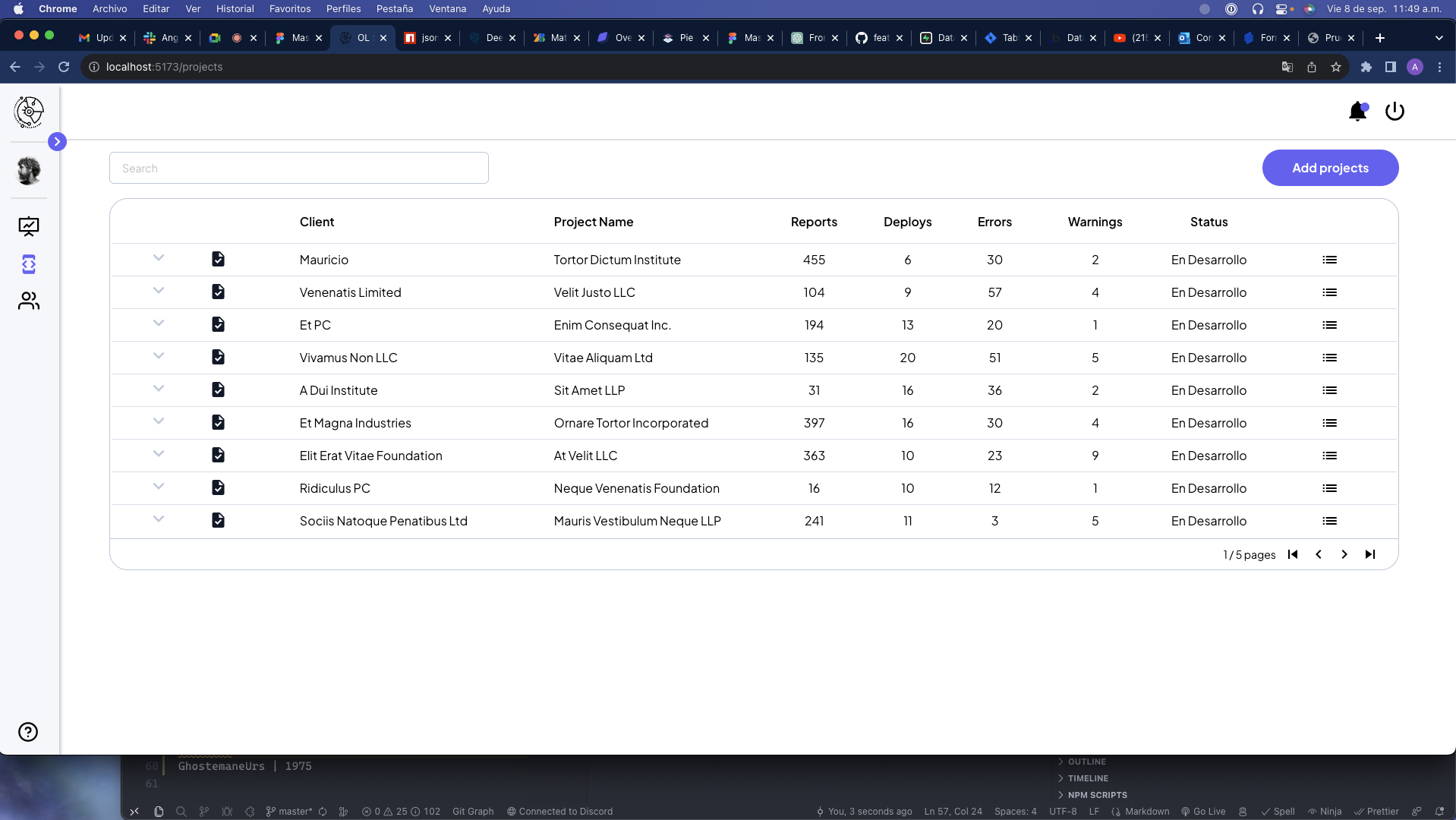 Diseño final de github profile