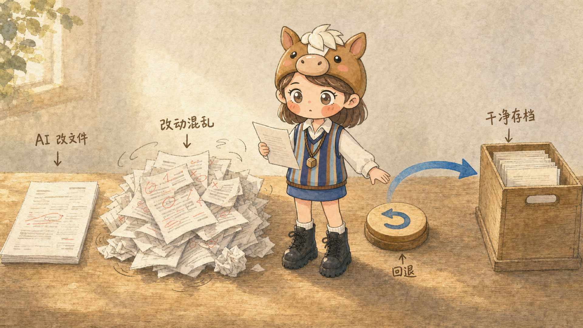 AI 改文件混乱