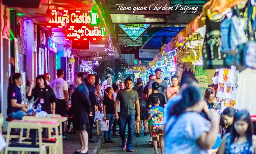 Du lịch Chợ đêm Patpong Bangkok