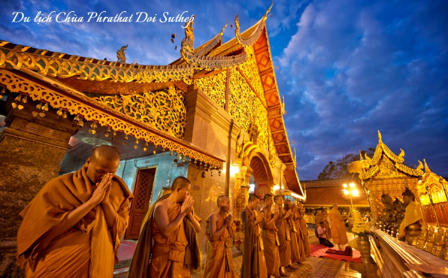 Du lịch Thái Lan Chùa Phrathat Doi Suthep