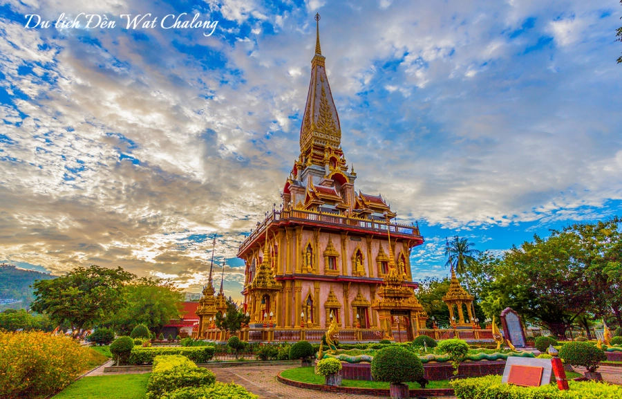 Du lịch Đền Wat Chalong Thái Lan