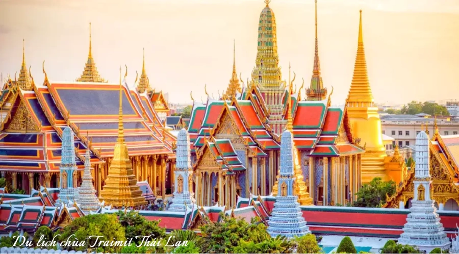 Du lịch Tết Thái Lan Chùa Wat Traimit
