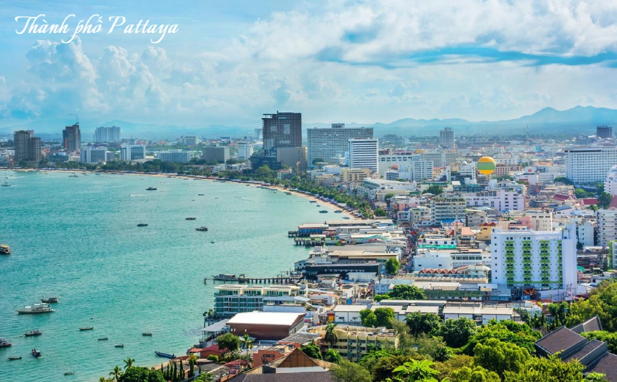 Thành phố du lịch sôi động nhất của Thái Lan Pattaya