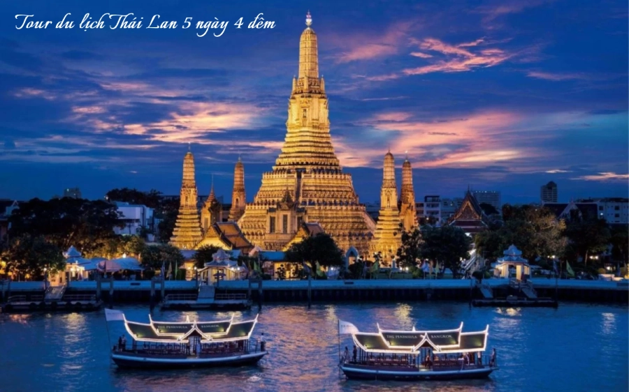 Tour Thái Lan 5 ngày 4 đêm xuất phát từ TP. Hồ Chí Minh