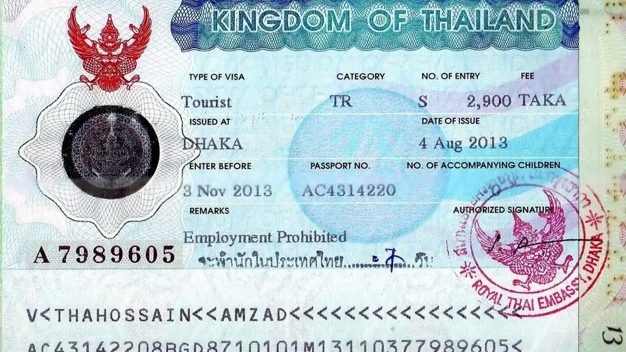 Visa để đi Thái Lan dài ngày