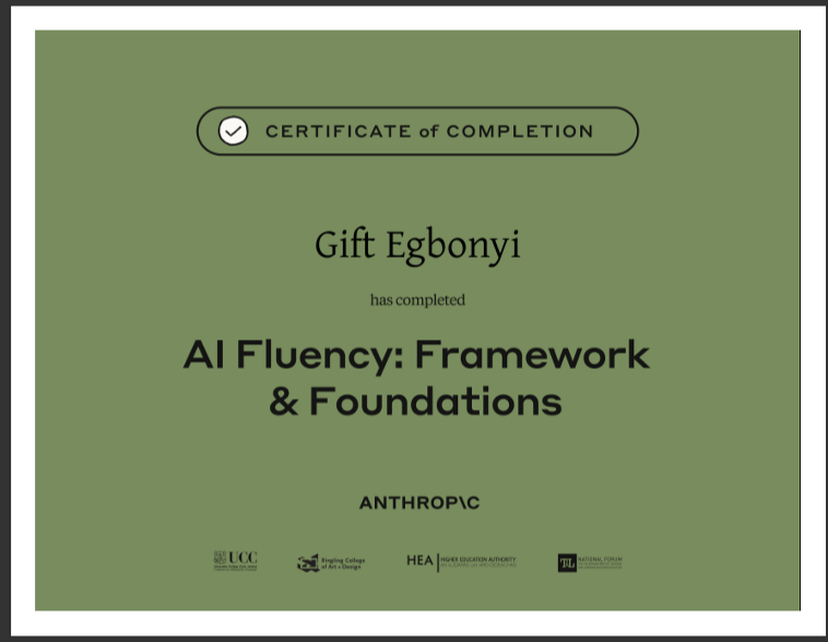 Al Fluency Framework & Foundations