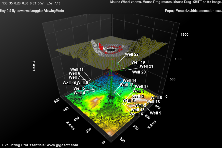 wpf-3d-surface-wellbore-flythrough-proessentials