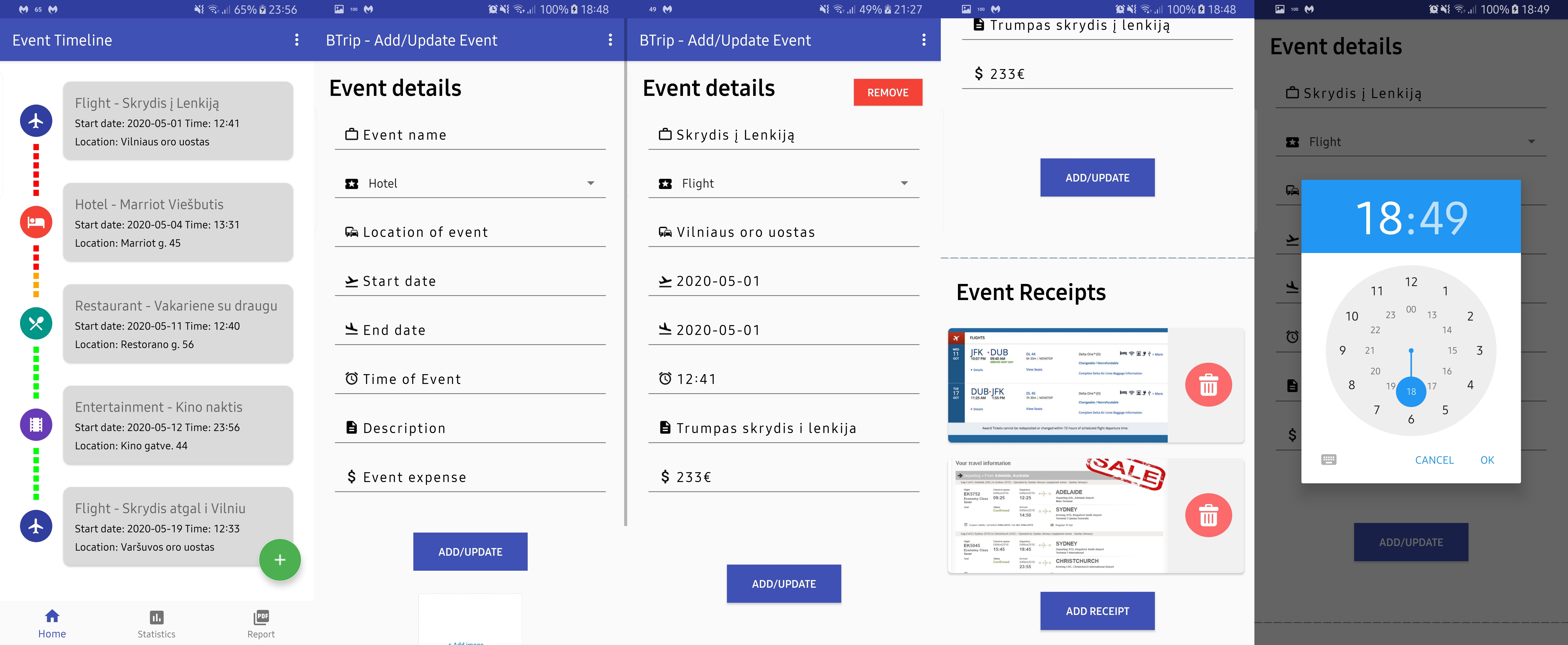 GitHub - GioXmen/BTrip_Planner: Android Business Trip planner app