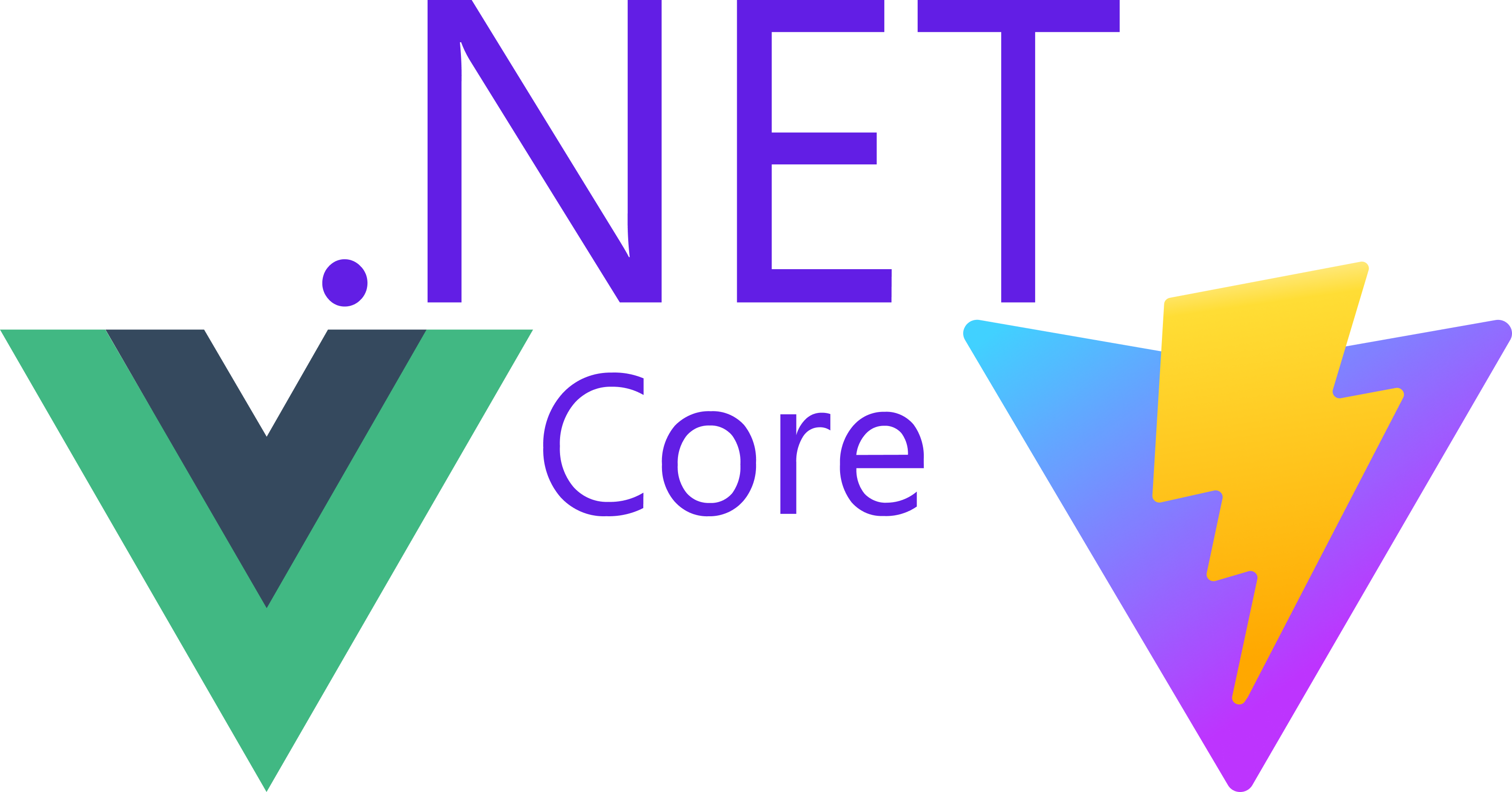 ASP.NET Core 6, Vite and Vue 3 Logo